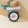 A satin tape, gift packaging, “made with love”, Tiffany, 2 cm x 22.5 m