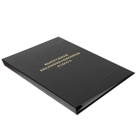 A4, boumville, scallop/suture, (without paper) Black 10VR001 folder-3