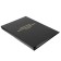A4, boumville, scallop/suture, (without paper) Black 10VR001 folder