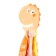A set of children's toothbrushes dinosaurus, pink and yellow