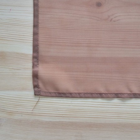 Set of curtains for the kitchen Witerra Byzantium 280x160cm, cocoa, left, PE100%-7