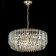 Suspended chandelier Citilux “Foundation” CL303223, 12X60W, E14, brown color