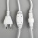 Garland "Curtain" 2 × 9 m, IP44, UMS, white thread, 1800 LED, glow of Multi, 220 V