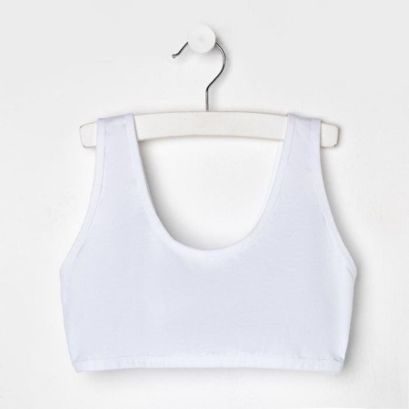 Top for a girl, white color, height 158-164 cm-2