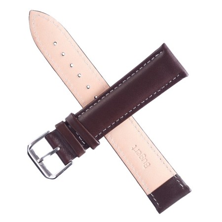 Solomon watch strap 22 mm, genuine leather, l = 20 cm, brown