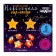 Set for experiments "New Year's garland. Star ", 10 lamps, 1 mode, white light, 220 V