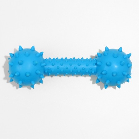 Chewing toy "formidable dumbbell", 15 x 5 cm, blue-1