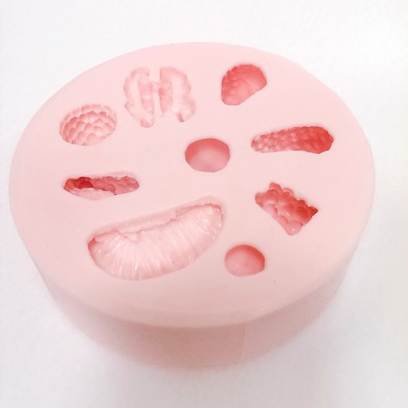 Silicone form for soap "Berries"-1