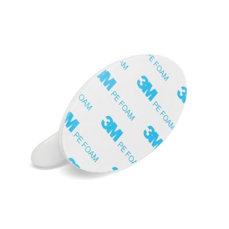 Furniture handle self -adhesive cappio, l = 95 mm, plastic, white color-4