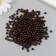 Beads for creativity tree "dark brown" d = 0.4 cm set 20 g