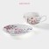 Tea couple ceramic shares “bells”, 2 items: a cup 250 ml, a saucer d = 15 cm, white color