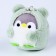 Soft toy "Penguin" on a key fob, 10 cm, color mix