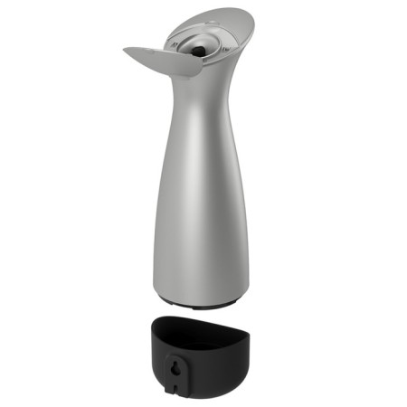 The dispenser for soap touch wall -mounted Umbra Otto, 255 ml, nickel-9