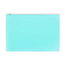 The convert folder on the A4 Zip-Molniya, 180 μm, Erichkrause Fizzy Pastel Mint, up to 100 sheets, mint
