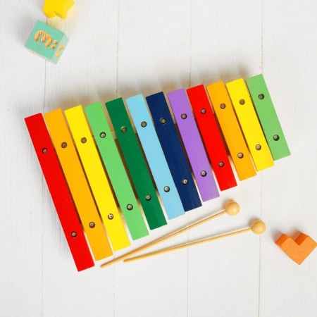 Musical toy "Xylophone", 12 tones + 2 sticks