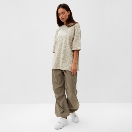 Women's T -shirt MIST: LEO p. 48, beige-1