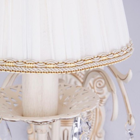 Sconces amelia, 1x40W E14, white color-2