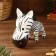 Souvenir tree "Zebra-headed" 23x21x21 cm