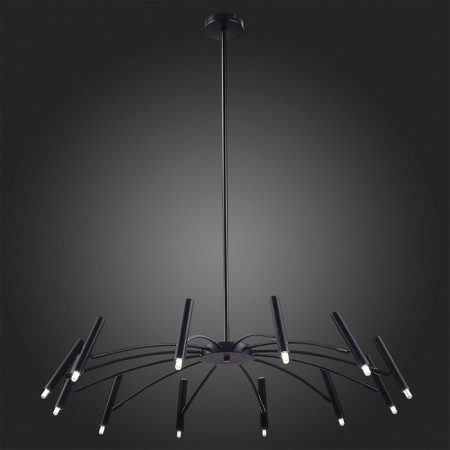 Ceiling lamp ST LUCE. SL1214.402.12. Spidey. 12x5 W, G9, 4000K, 100x100x96 cm, black color-2