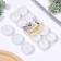 A set of tea candles, 10 pcs, 6g, white