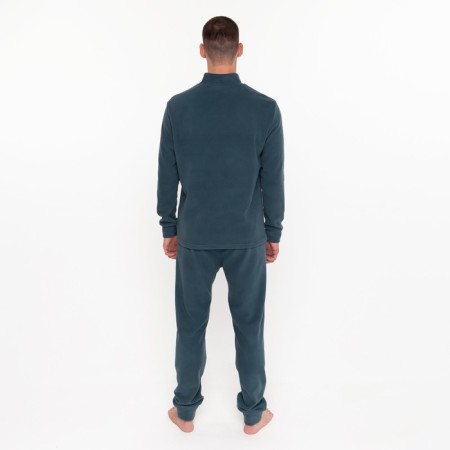Male thermal underwear, size 58-60 (height 180-186 cm), gray color, fleece, 100% polyester-6