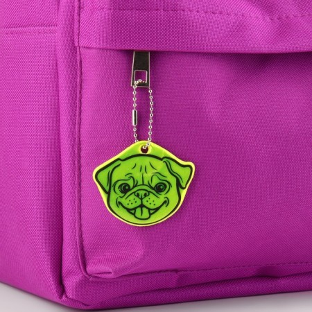 The reflective element "Pops", bilateral, 4.8 × 5.8 cm, color mix-1