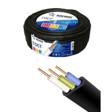Кабель ВВГ-Пнг(A)-LS 3х1.5 (бухта 20м) (шт) КОСМОС АЛЬФАКАБЕЛЬ , ГОСТ