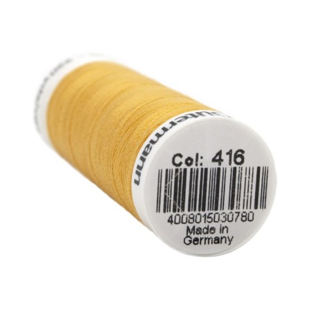 SEW-HALL thread for all materials, 200 m, 748277 (416 light gold)-1