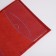 Cover for passport, red color