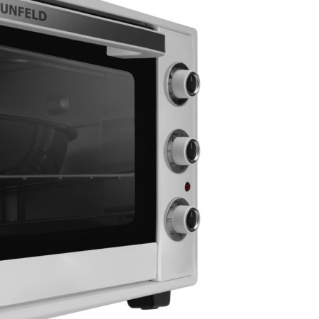 Mini-fucked Maunfeld MMO-606MW01, 2034 W, 60 l, 50-250 ° C, convection, timer, silver-6