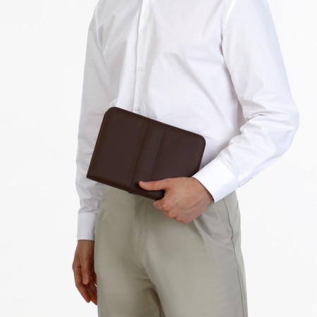 Folder for documents, a5, brown color-2