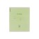 A notebook of 18 sheets in the Erichkrause “Classic” cage, covered cardboard, OFSET block, green