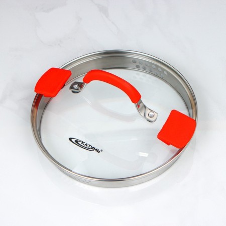 Aurora pan, 3 l, d = 20 cm, capsule, glass cover-2