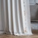 Set of curtains "Bridget", size 2x200x270 cm, white color