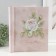Photo album magnetic 20 sheets 23x28cm "Flower collection14 (1 white rose)"