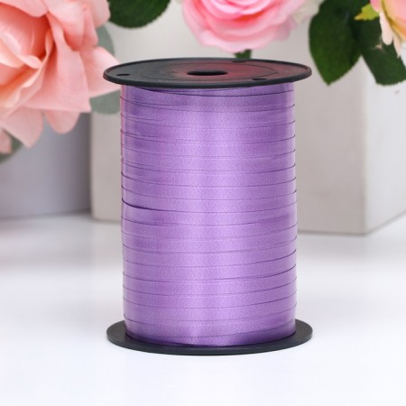 Tape for decor and gifts, sv. Violet, 0.5 cm x 250 m