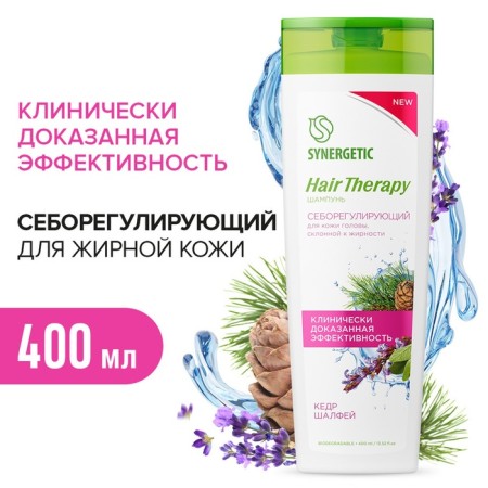 Synergetic "Hair Therapy" seborrching, 400 ml