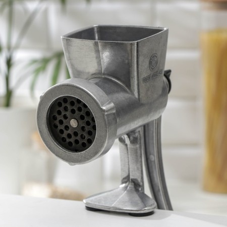 Mechanical aluminum meat grinder "PAZ MA-S"-1