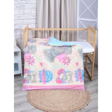 Mona Liza Kids Mona Liza Crystiller "Bear on gray", size 110x145 cm-1