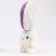 Soft toy "Bunny-Vinograd" on the key fabric, 11 cm