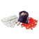 Board game "Russian lotto" in a gift box with wooden barrels