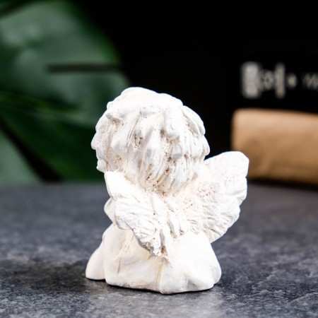 The figure "Angel dreams" gilding, 6x6.5x5.5cm-2