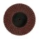 Circle of petal end tundra, for a drill, M8, 75 mm, P40, 3 pcs.