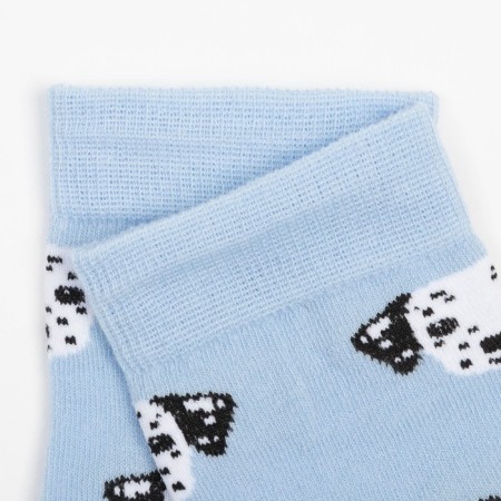 Nosk children, blue color/Dog print, size 14-2