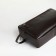 Lightning cosmetic bag, Textura, 2 external pockets, brown color