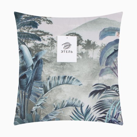 Pillowcase decorative Ethel "Evening Garden" 45x45cm, polyester, velor-5