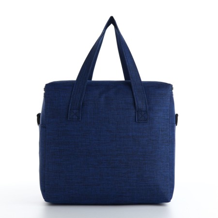 Thermo -sample with zipper, external pocket, 10 l, blue color-1
