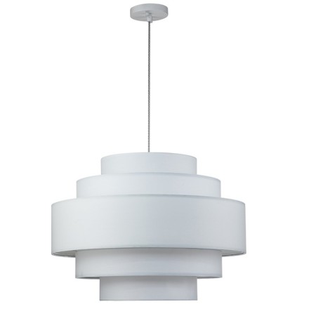 Suspended Indigo lamp, 13018/3p White. 3x60W, E27, 600x600x620/2120 mm, white color-1
