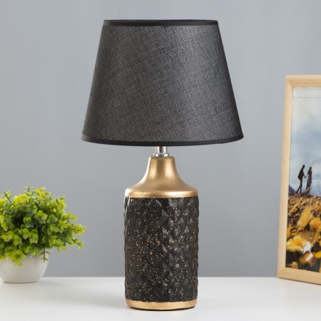 E14 40W Black Black-Soloto 23x23x41 cm Risalux