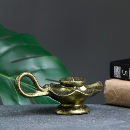 Climber "Lamp" gold 6x7x15cm-2